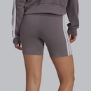 Shorts adidas Biker 3 Stripes - Feminino - Foto 3
