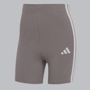 Shorts adidas Biker 3 Stripes - Feminino - Foto 5