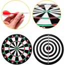 Jogo de Dardos Dupla Face 17 Polegadas com 6 Peças Fort - Foto 4