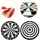 Jogo de Dardos Dupla Face 12 Polegadas com 6 Peças - Fort - Foto 4