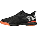 Chuteira Futsal Penalty Max 1000 Locker Ecoknit - Adulto - Foto 2