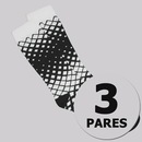 Kit Meia Kappa 3 Pares Dots Cano Alto - Tamanho 38 - 43 - Adulto - Foto 2