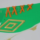 Chuteira de Campo Umbro Adamant Top Speed Pro Gl Saint Patrick's - Adulto - Foto 7