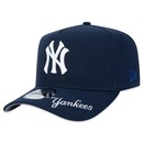 Boné Aba Curva New Era 9FORTY A-Frame New York Yankees All Core - Snapback - Adulto - Foto 1