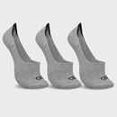 Meia Olympikus Ultra Invisível - 3 Pares - Masculina - Foto 1