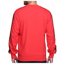 Blusão de Moletom adidas Essentials sem Capuz Três Listras - Masculino - Foto 2