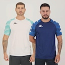 Kit 2 Camisas Kappa Raglany - Masculina - Foto 1