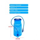 Bolsa De Hidratação Gold Sports Para Prática Esportiva 3.0 Litros - Foto 6