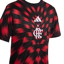Camisa Flamengo Pré Jogo 25 adidas - Infantil - Foto 3