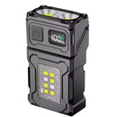 Mini Lanterna Gold Sports Led Cob Luz Dupla Super Brilhante Usb 180° Com Imã - Foto 1