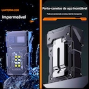 Mini Lanterna Gold Sports Led Cob Luz Dupla Super Brilhante Usb 180° Com Imã - Foto 4