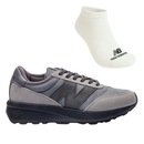 Tênis New Balance 370V1 + Par de Meia - Masculino - Foto 1