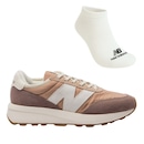 Tênis New Balance 370V1 + Par de Meia - Masculino - Foto 1
