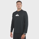 Camiseta Manga Longa Quiksilver Surf Solid Streak - Masculina - Foto 1