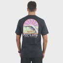 Camiseta Rip Curl Shred Till Washed - Masculina - Foto 2