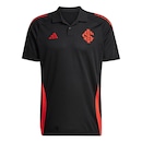 Camisa Polo do Internacional adidas JE4176 - Masculina - Foto 4