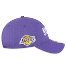 Boné Aba Curva New Era 920 Los Angeles Lakers NBA Institutional Style - Adulto - Foto 5