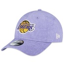 Boné Aba Curva New Era 940 Los Angeles Lakers NBA Fantasy Desestrutura - Adulto - Foto 4