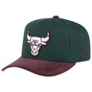Boné Aba Curva New Era 940 A-Frame Chicago Bulls NBA Core - Adulto - Foto 4