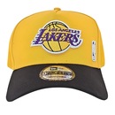 Boné Aba Curva New Era 9FORTY A-Frame Style Los Angeles Lakers - Adulto - Foto 1