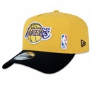 Boné Aba Curva New Era 9FORTY A-Frame Style Los Angeles Lakers - Adulto - Foto 4