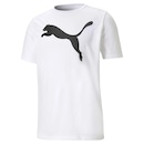 Camiseta Puma Essentials Logo Poly DryCELL - Masculina - Foto 1