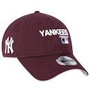 Boné Aba Curva New Era 920 New York Yankees MLB Institutional Style - Adulto - Foto 5