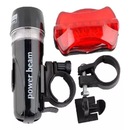 Kit Farol Lanterna LED DK Bike Bicicleta Traseira e Dianteira - Foto 1