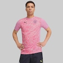 Camisa do Manchester City Puma Pré-Jogo 2025 - Masculina - Foto 1