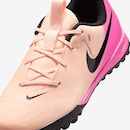 Chuteira Society Nike Phantom GX II Academy - Infantil - Foto 7