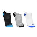 Meia Cano Invisível Olympikus Treino - 3 Pares - Unissex - Foto 2
