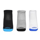 Meia Cano Invisível Olympikus Treino - 3 Pares - Unissex - Foto 3