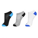 Meia Cano Invisível Olympikus Treino - 3 Pares - Unissex - Foto 4