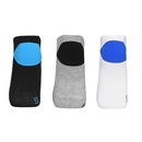 Meia Cano Invisível Olympikus Treino - 3 Pares - Unissex - Foto 5