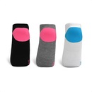 Meia Cano Curto Olympikus Treino 3 Pares - Feminino - Foto 3