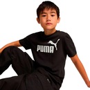 Camiseta Puma Logo Tee - Infantil - Foto 1