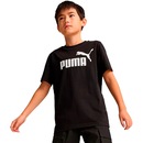 Camiseta Puma Logo Tee - Infantil - Foto 3