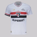 Camisa do São Paulo New Balance I 2025 Jogador Patch Libertadores - Masculina - Foto 1