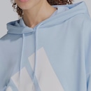 Blusão de Moletom adidas Big Logo com Capuz - Feminino - Foto 4