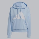 Blusão de Moletom adidas Big Logo com Capuz - Feminino - Foto 6