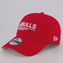 Boné Unissex New Era NBA Chicago Bulls Style 920 Aba curva - Foto 1