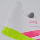 Chuteira de Society Infantil adidas Predator Club - Foto 6
