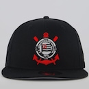 Boné do Corinthians Unissex New Era 950 Classic Escudo Aba Reta - Foto 2