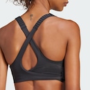 Top Fitness Alto Suporte adidas FastImpact Luxe Run - Feminino - Foto 6