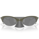 Óculos de Sol Oakley Plantaris Matte Stonewash 0463 - Foto 2