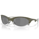 Óculos de Sol Oakley Plantaris Matte Stonewash 0463 - Foto 4