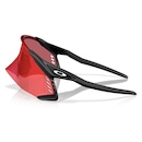 Óculos de Sol Unissex Oakley Velo Kato Matte Black Prizm Trail Torch - Foto 2