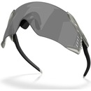 Óculos de Sol Unissex Oakley Matte Grey Ink Prizm Black - Foto 4