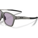 Óculos de Sol Unissex Oakley Shackle Matte Grey Smoke Prizm Slate - Foto 5