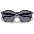 Óculos de Sol Unissex Oakley Shackle Matte Hunter Green Prizm Grey - Foto 7